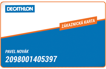 Zákaznická karta Decathlon