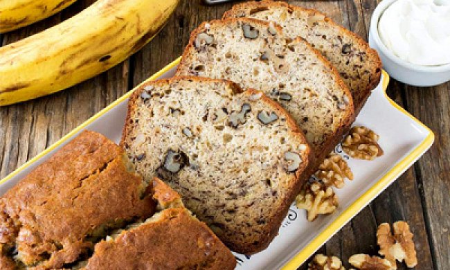 Recept na banánový chlebíček (banana bread)