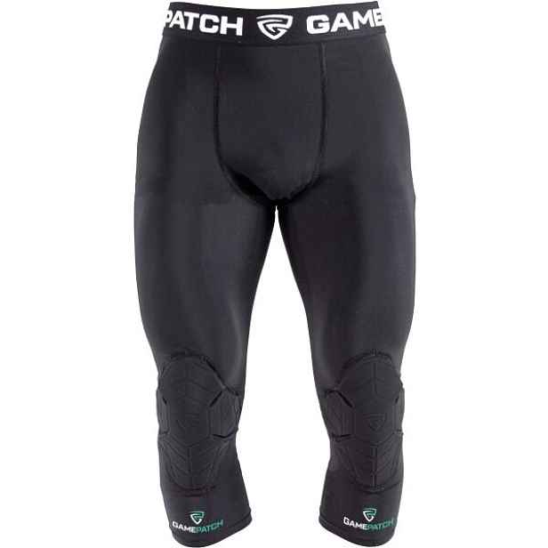 GAMEPATCH TIGHTS 3/4 WITH KNEE PADDING Kompresní unisex legíny