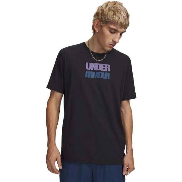 Under Armour BLOCK LOGO SS Pánské tričko
