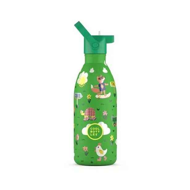 COOL BOTTLES KIDS ROLLING SKATERS 3D 500 ML Dětská termo láhev , ML