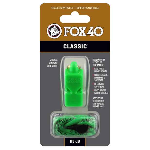 Píšťalka FOX40 CLASSIC GRN