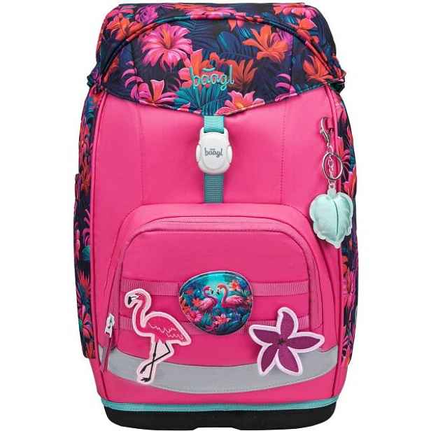 BAAGL AIRY PLUS FLAMINGO Školní batoh
