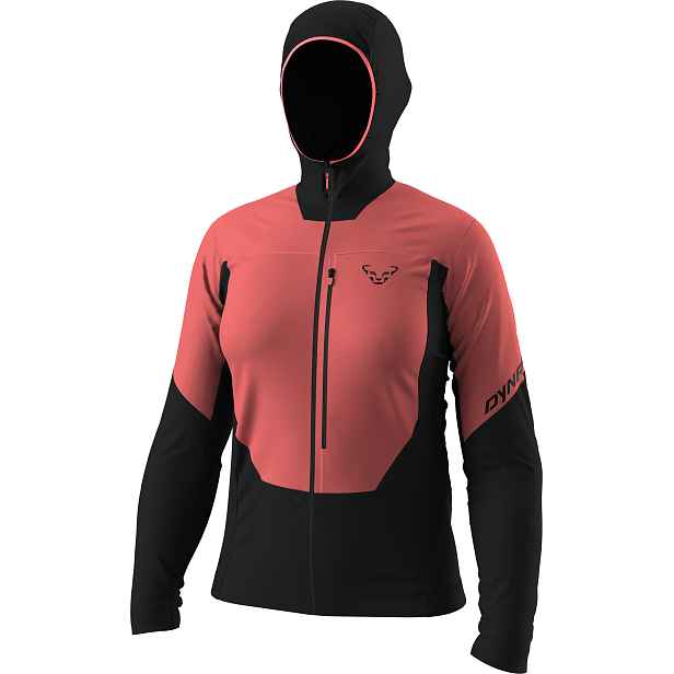Bunda Dynafit Traverse Insulation Hooded W cabana Barva: korálová , Velikost: