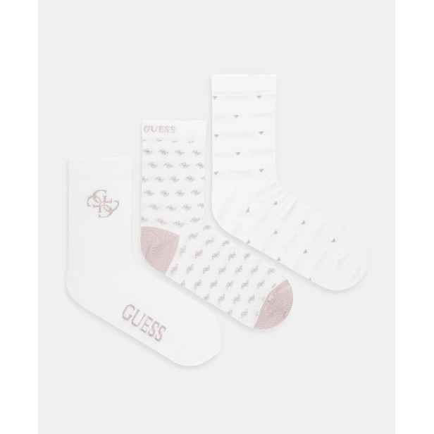 Guess 3 pack fantasy lurex socks