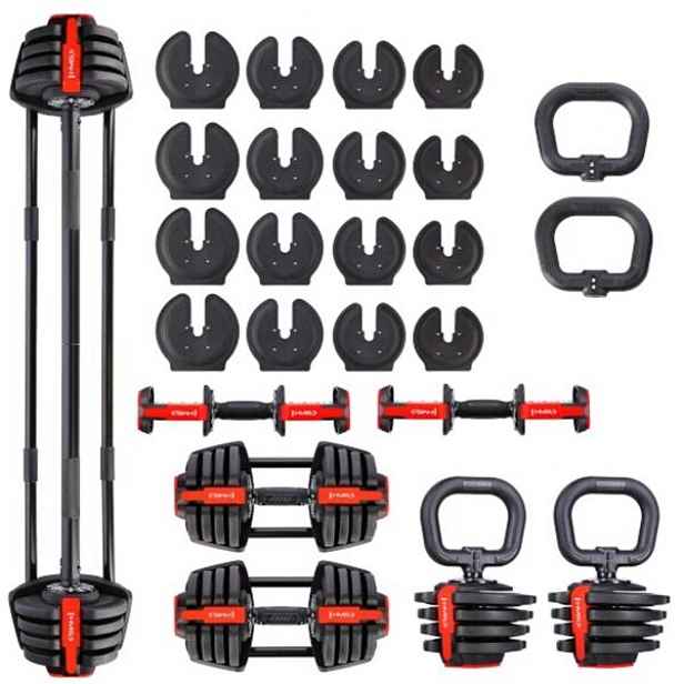 HMS SGR18 PRO SET Jednoruční / obouruční variabilní činka , KG