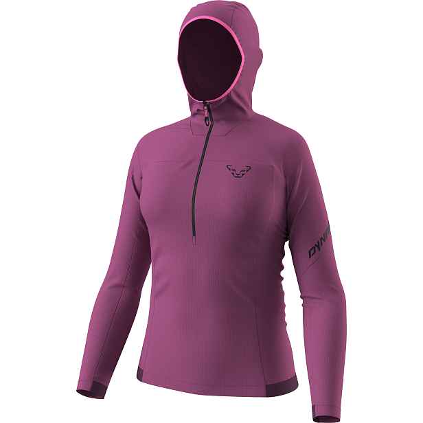 Mikina Dynafit Traverse Thermal 1/2 Zip W magenta Barva: , Velikost: