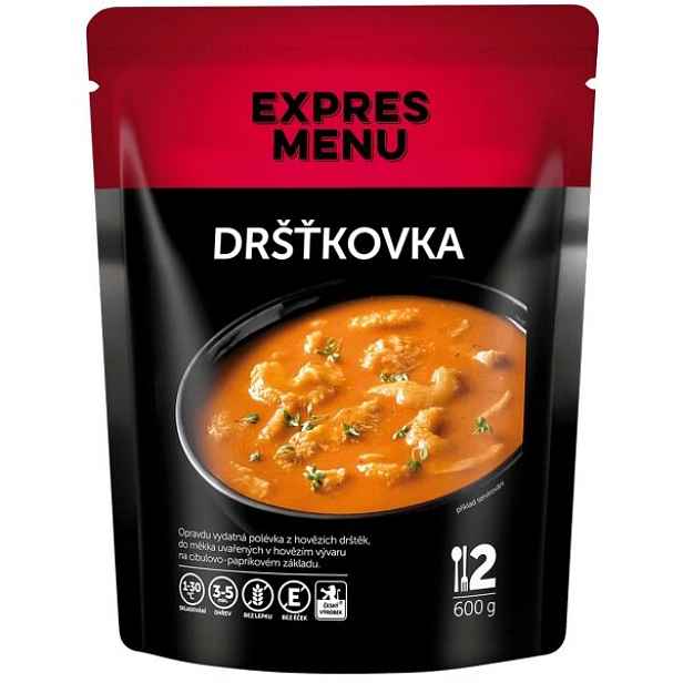 EXPRES MENU DRŠŤKOVKA - 2 PORCE Hotová polévka