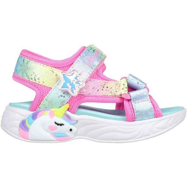 Skechers UNICORN DREAMS - MAJESTIC BLISS Dívčí sandály