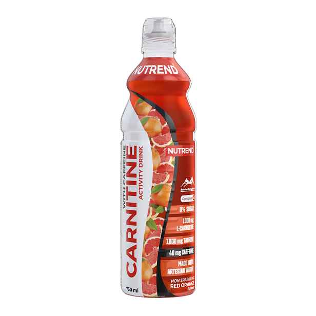 Drink Nutrend Carnitine Activity Drink 750 ml s kofeinem pomeranč