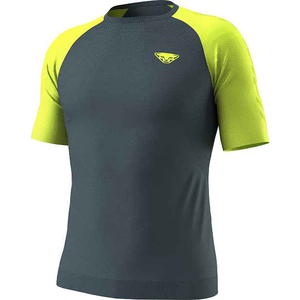 Triko Dynafit Ultra -Tech / Tee cinder Barva: / limetková, Velikost: