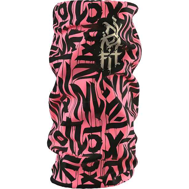 Nákrčník Dynafit Graphic Neck Gaiter ultra coral/6A11 Barva: korálová , Velikost: UNI