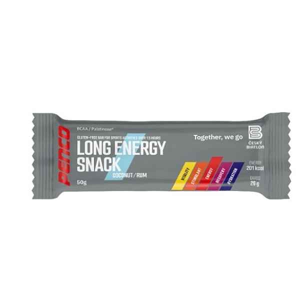 Penco LONG ENERGY SNACK 50G RUM A KOKOS Energetická tyčinka , G