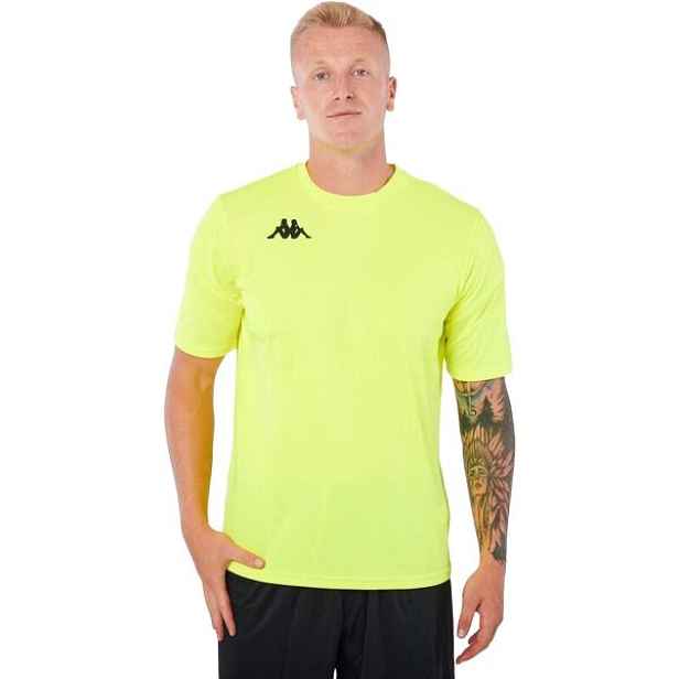 Kappa KAPPA4SOCCER DOVO Pánské sportovní tričko, reflexní neon