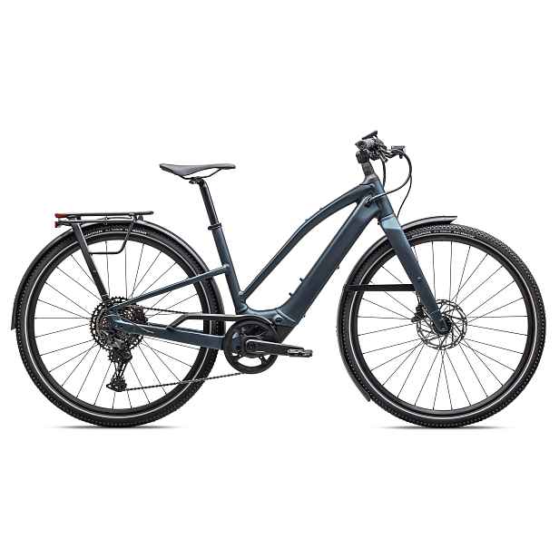 Specialized Turbo Vado SL 2 5.0 Step-Through EQ satin deep lake metallic/ Liquid metal frost Barva: , Velikost: