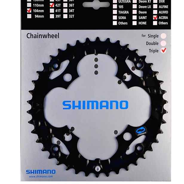 Převodník Shimano ACERA FC-M361 .z Počet zubů: zubů