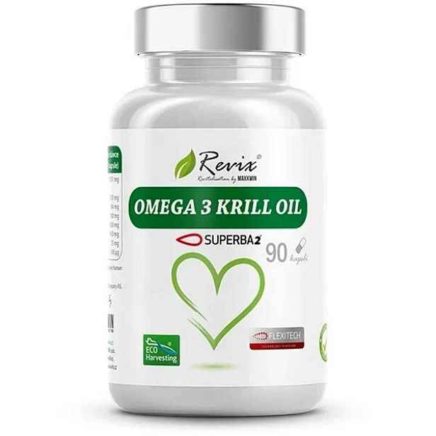 MAXXWIN OMEGA 3 KRILL OIL 90 CPS Omega mastné kyseliny