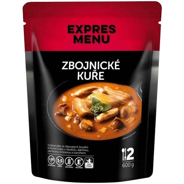 EXPRES MENU ZBOJNICKÉ KUŘE - 2 PORCE Hotové jídlo