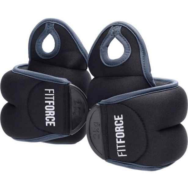 Fitforce WRIST WEIGHT 2 x 2 KG Závaží na zápěstí