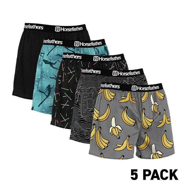 HORSEFEATHERS Trenýrky Frazier 5pack - bundle 4