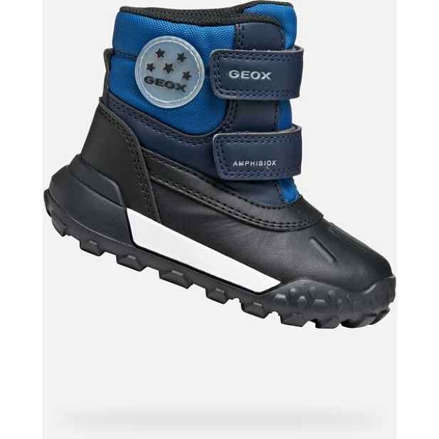 Geox B TREKKYUP B ABX Chlapecká zimní obuv