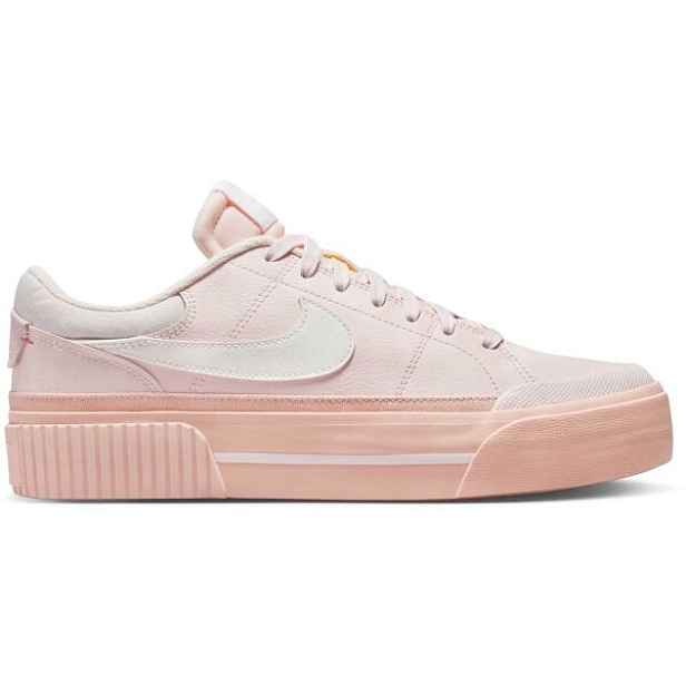 Nike COURT LEGACY LIFT Dámské tenisky, lososová