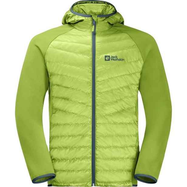 Jack Wolfskin ROUTEBURN PRO HYBRID Pánská outdoorová zateplená bunda