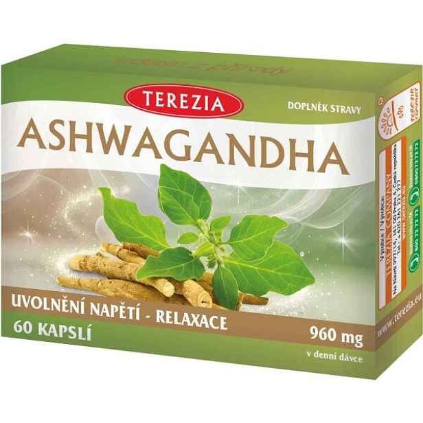 TEREZIA ASHWAGANDHA 60 CAPS Bylinné kapsle