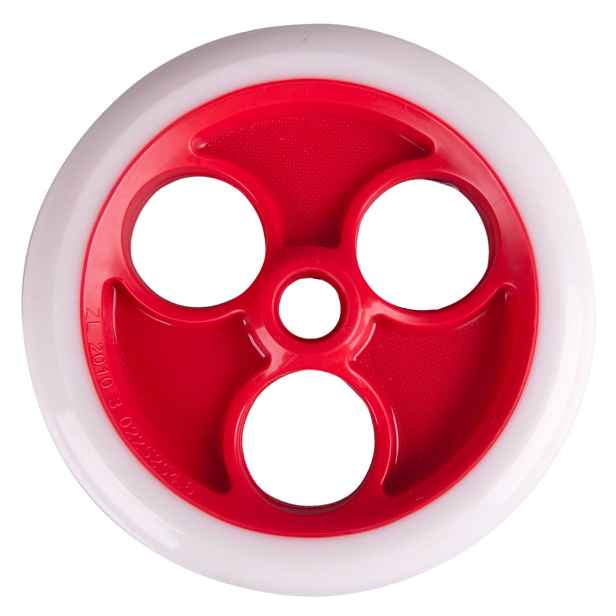 Přední kolečko Spartan 230x33mm pro koloběžku Jumbo 2 bez ložisek bílo