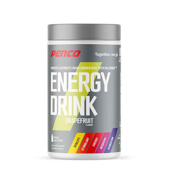 Penco ENERGY DRINK 900 G GRAPEFRUIT Iontový nápoj v prášku