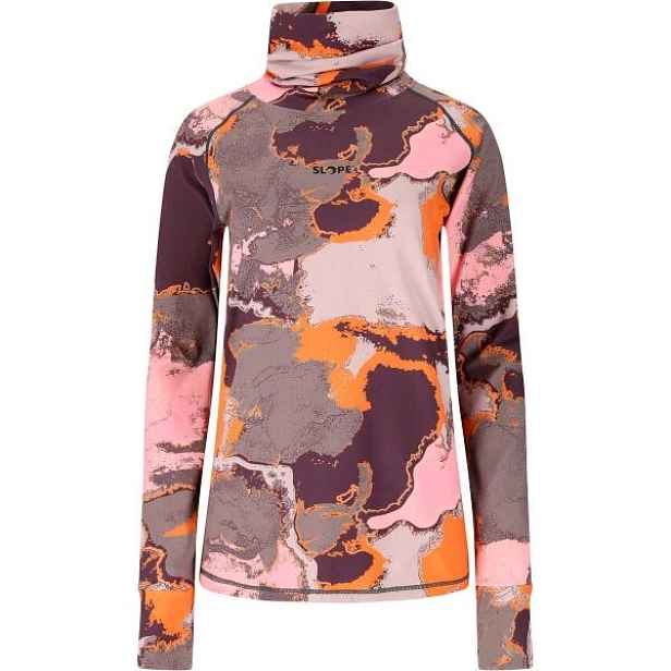 SLOPE NYLAND W HIGH NECK MIDLAYER Dámská funkční mikina