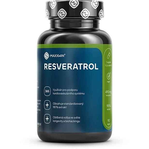 MAXXWIN RESVERATROL 90 CPS Vlasový vitamín