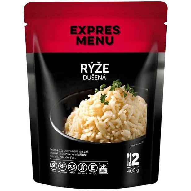 EXPRES MENU RÝŽE DUŠENÁ - 2 PORCE Hotová příloha