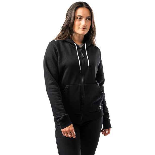 Mikina Team Full Zip Wmn Blk