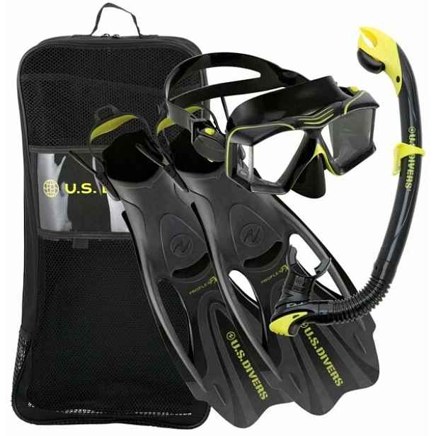 AQUALUNG U.S. DIVERS SIDEVIEW II Šnorchlovací set