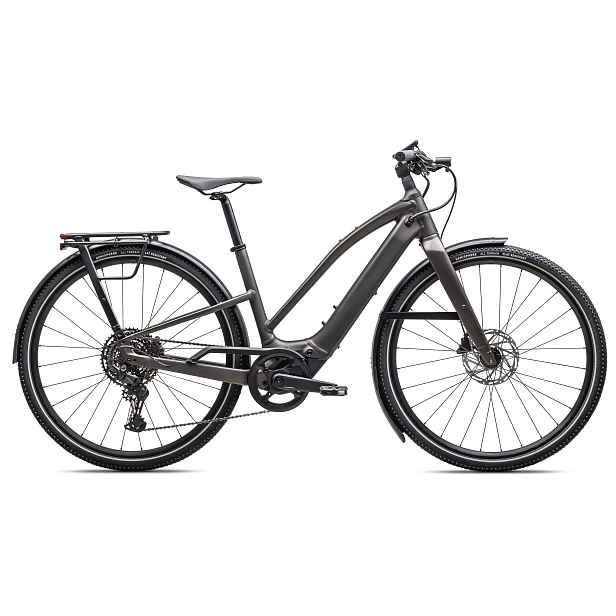 Specialized Turbo Vado SL 2 4.0 Step-Through EQ satin gunmetal/smoke frost Barva: , Velikost:
