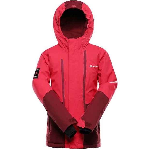 ALPINE PRO DEARO 3 Dětská lyžařská bunda -158