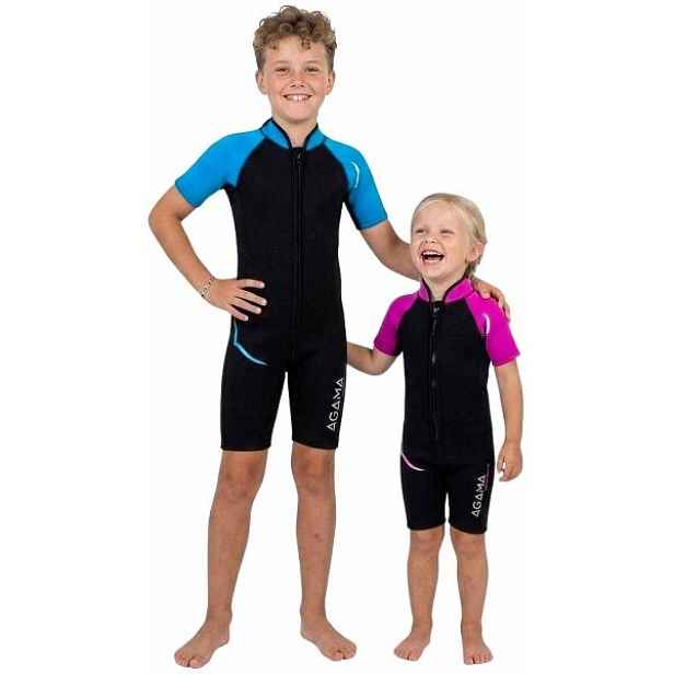 AGAMA NEMO SHORT SUPERSTRETCH 3 MM Dětský neoprenový short -3Y