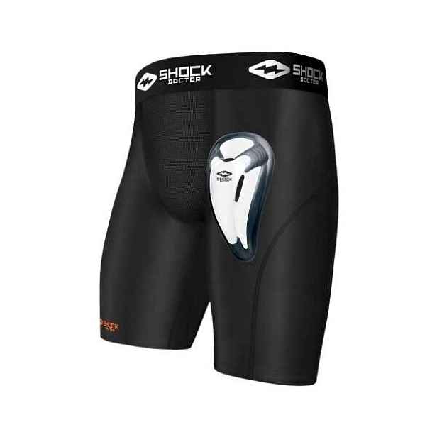 Shock Doctor 221 CORE COMPRESSION SHORT Kompresní šortky se suspenzorem