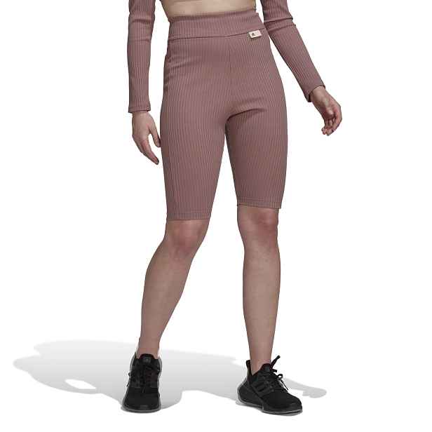 adidas Studio Lounge Ribbed Shorts