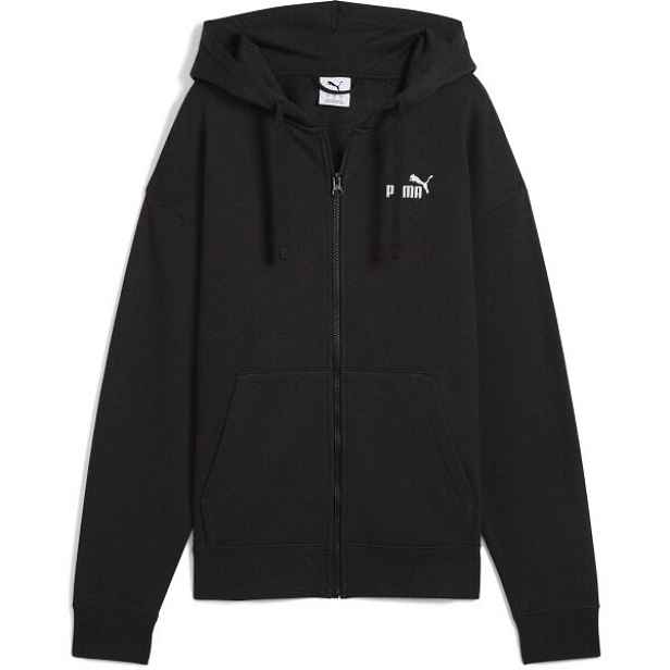 Puma ESSENTIALS SMALL NO.1 LOGO COMFORT FZ HOODIE Dámská mikina