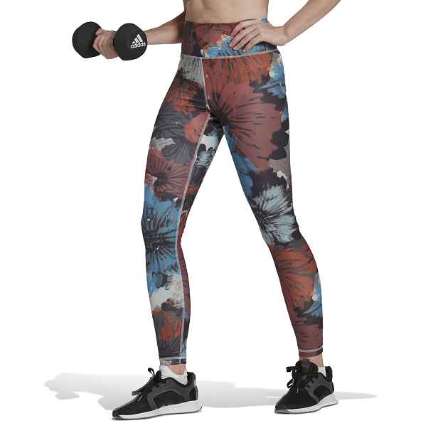adidas Training Essentials Printed High-Waisted Leggings