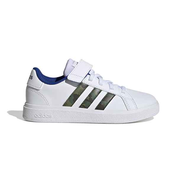 adidas Grand Court Lifestyle Court Elastic Lace and Top Strap Shoes 28