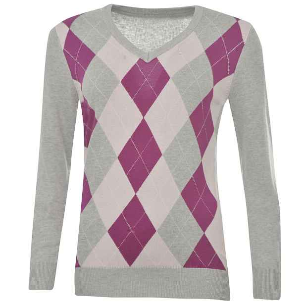 Women's Sweater Slazenger Argyle Golf