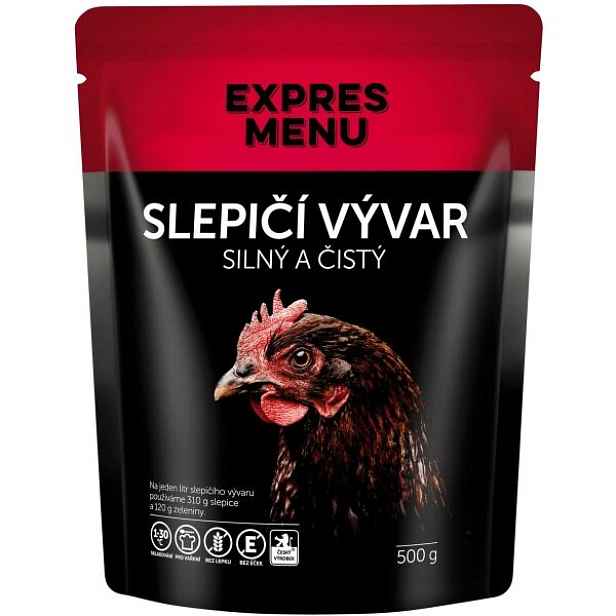 EXPRES MENU SLEPIČÍ VÝVAR - 500 G Masový vývar