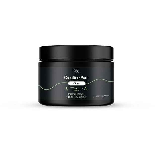 FLOW CREATINE PURE CITRON 160 G Kreatinový doplněk , G