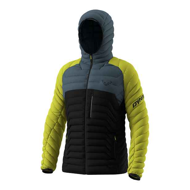 Pánská bunda Dynafit Radical RDS Down Hooded Jacket lime Barva: lime, Velikost: