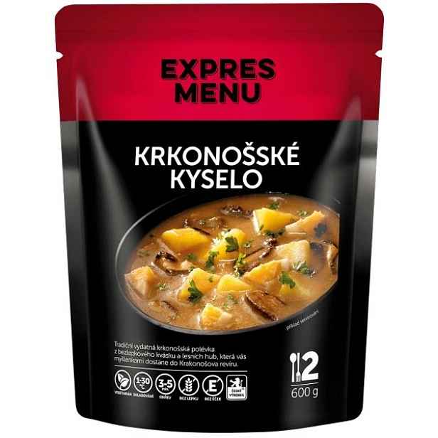 EXPRES MENU KRKONOŠSKÉ KYSELO - 2 PORCE Tradiční polévka