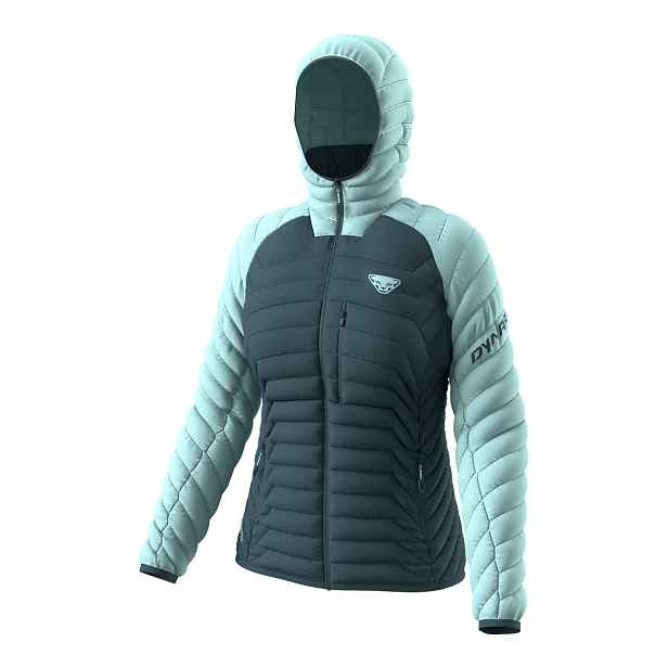 Dámská bunda Dynafit Radical RDS Down Hooded Jacket cloud Barva: Cloud , Velikost: