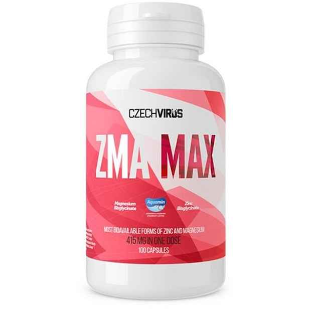 CZECH VIRUS ZMA MAX 100 CPS Minerální doplněk